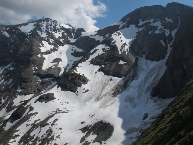 vom Spitzbrett Richtung Süden (22. Juli)