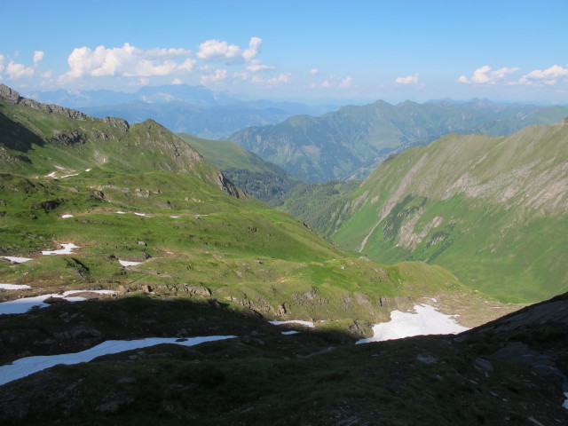 Hinzbachtal vom Gleiwitzer Höhenweg aus (22. Juli)