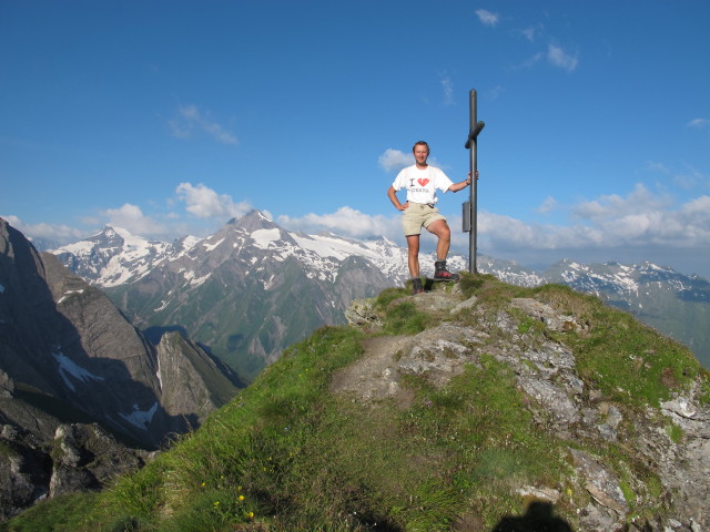 Ich am Rettenzink, 2.510 m (23. Juli)