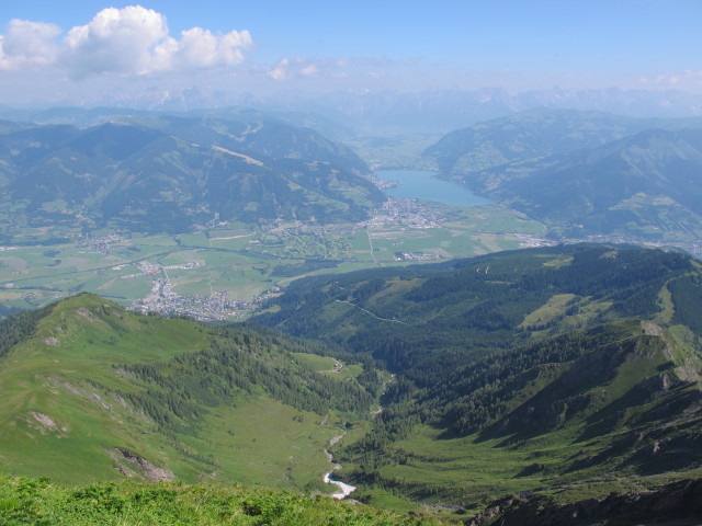 vom Imbachhorn Richtung Norden (23. Juli)