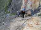 Klettersteigarena Höhenburg: Irene am Klettersteig 'Mooser-Mandl' (20. Juli)