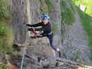 Klettersteigarena Höhenburg: Irene am Klettersteig 'Mooser-Mandl' (20. Juli)