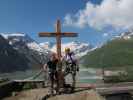 Irene und ich auf der Höhenburg, 2.108 m (20. Juli)