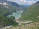 Stausee Wasserfallboden vom Haushofer-Weg aus (20. Juli)