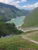 Stausee Wasserfallboden vom Haushofer-Weg aus (21. Juli)