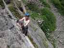 Klettersteigarena Höhenburg: Irene am Klettersteig 'Limberg-Zwerg' (21. Juli)