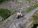 Klettersteigarena Höhenburg: Irene am Klettersteig 'Limberg-Zwerg' (21. Juli)