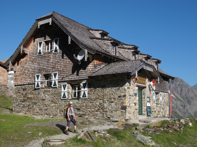 Irene beim Naturfreundehaus Neubau, 2.176 m (27. Juli)