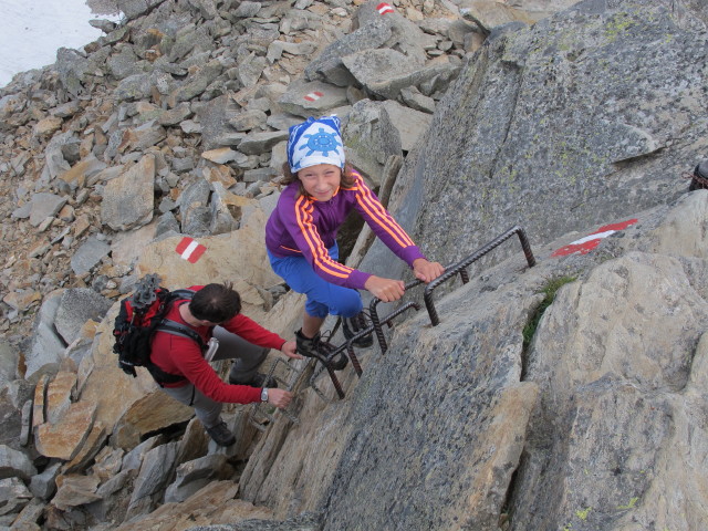 Weg 122 zwischen Rojacherhütte und Zittelhaus (27. Juli)