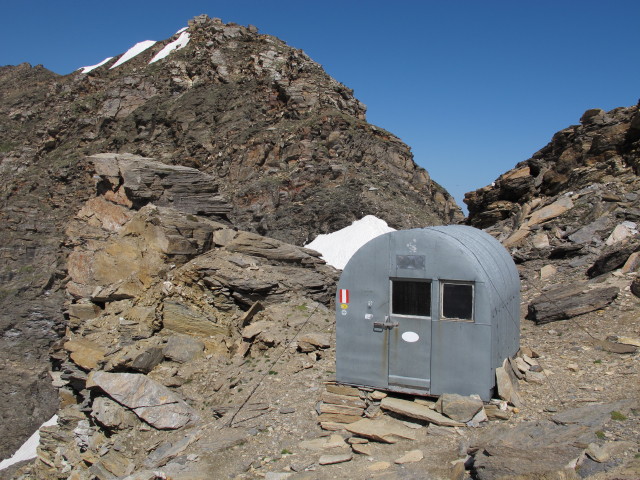 Otto-Umlauft-Biwakschachtel, 2.984 m (28. Juli)