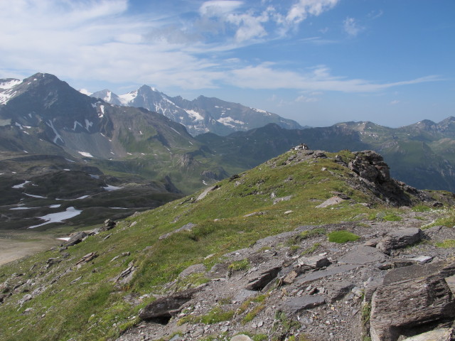 vom Rossschartenkopf Richtung Nordwesten (28. Juli)