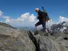 Irene am Weg 122 zwischen Rojacherhütte und Zittelhaus (27. Juli)