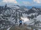 Irene am Weg 122 zwischen Rojacherhütte und Zittelhaus (27. Juli)