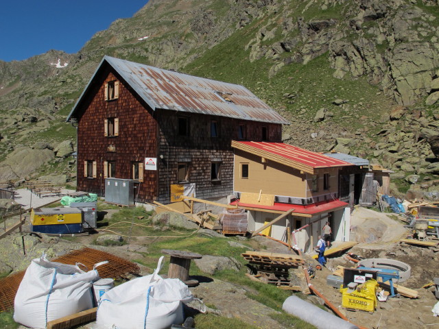 Bremer H&uuml;tte, 2.411 m (2. Aug.)