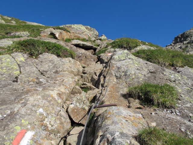 Weg 102 zwischen Unterem Grübl und Langtalbach (2. Aug.)