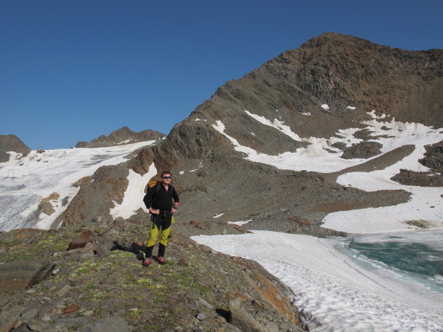 Reinhard zwischen Gaiskarferner und Fernaujoch (4. Aug.)