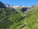 Weg 102 zwischen Laponesalm und Simmingalm (2. Aug.)