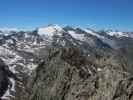 von der Inneren Wetterspitze Richtung Südwesten (2. Aug.)