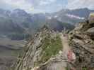 Weg 102 zwischen Beiljoch und Station Fernau (3. Aug.)