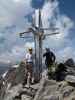 Ich und Reinhard am Zuckerhütl, 3.507 m (4. Aug.)