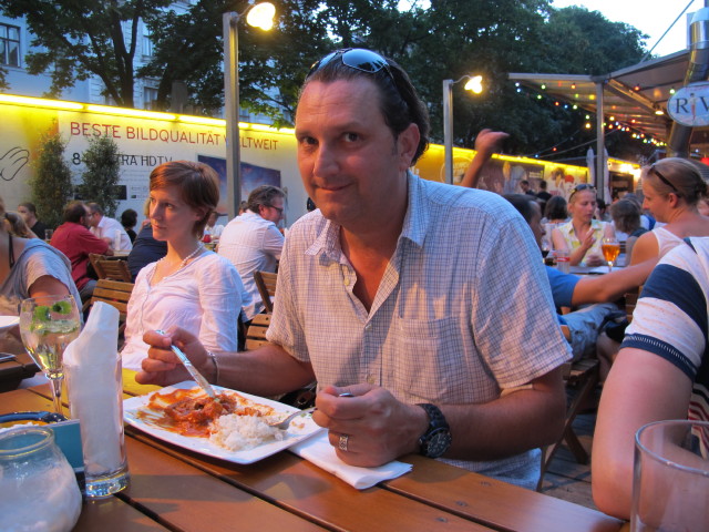 Wolfgang im 'Casa Caribe&ntilde;a' auf der Summerstage