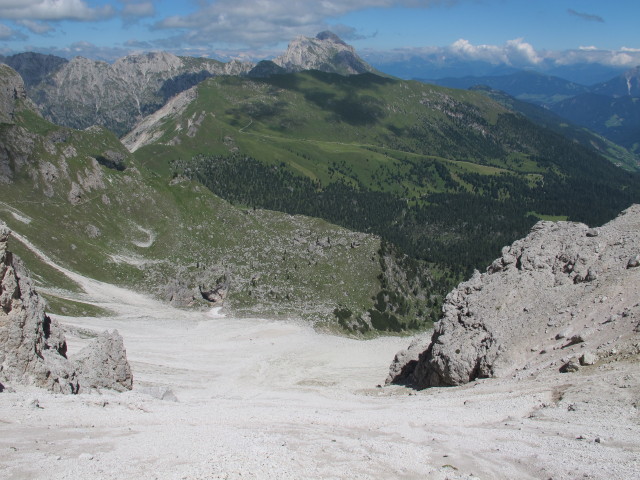 von Weg 3 Richtung Norden (10. Aug.)