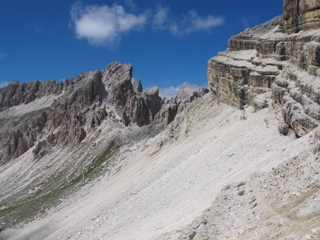 von Weg 3A Richtung Nordwesten (10. Aug.)