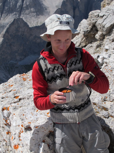 Christoph am Piz Duleda, 2.909 m (10. Aug.)