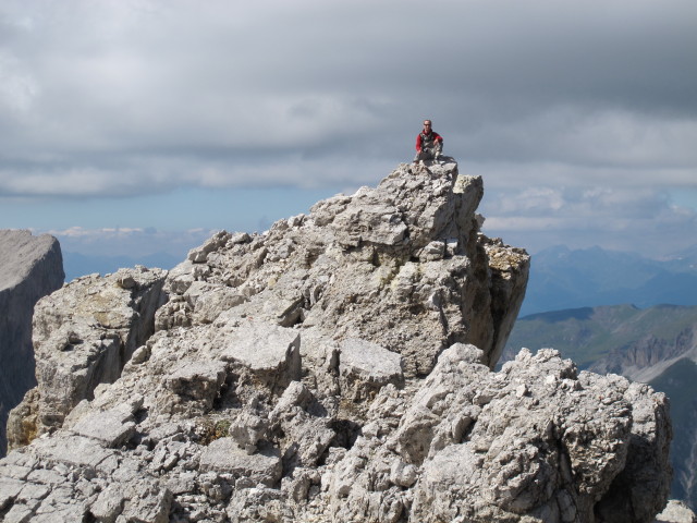 Christoph am Piz Duleda, 2.909 m (10. Aug.)