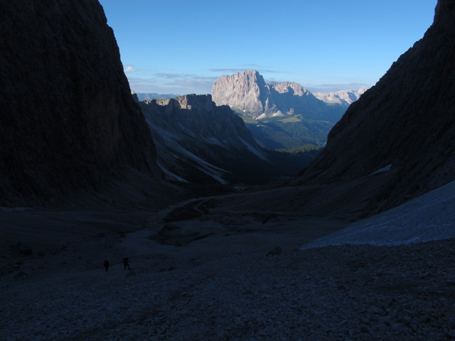 Langkofel vom Wasserrinnental aus (11. Aug.)