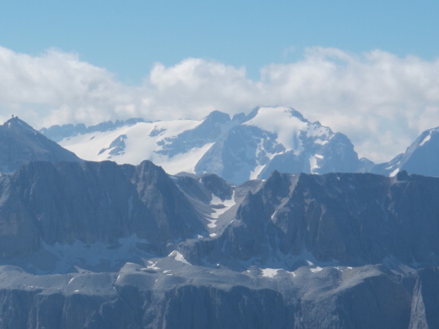 Marmolada vom Sass Rigais aus (11. Aug.)