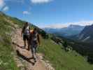 Christoph und Christoph am Weg 3 zwischen Kreuzjoch und Roa-Scharte (10. Aug.)