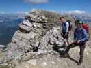 Christoph und Susanne am Weg 3B zwischen Nives-Scharte und Piz Duleda (10. Aug.)