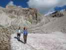 Christoph und Susanne am Weg 2 im Forces de Sieles (10. Aug.)