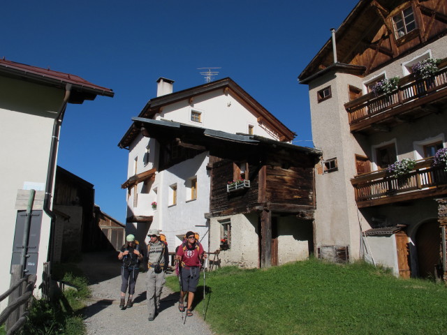 Irene, Christoph und Gudrun in Melag, 1.912 m (15. Aug.)