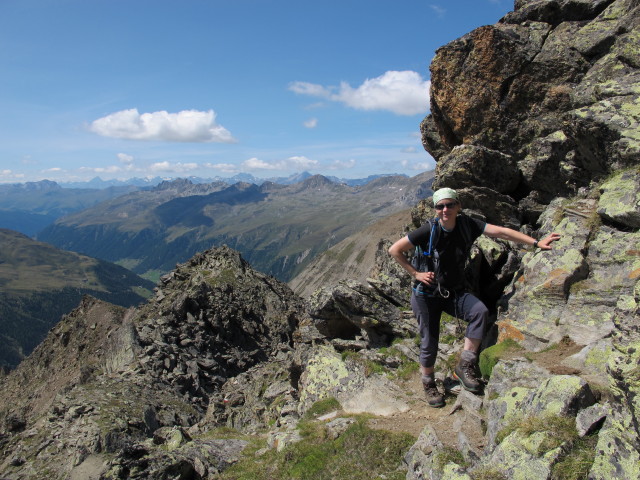 Irene am westlichen Teil des Adlersteigs zwischen Wei&szlig;kugelh&uuml;tte und Vorderem Schmied (15. Aug.)