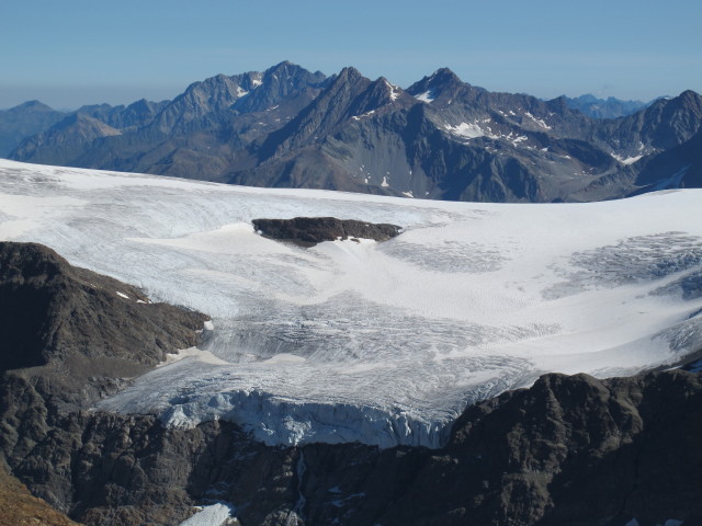 Gepatschferner vom Ostgrat der Wei&szlig;kugel aus (16. Aug.)
