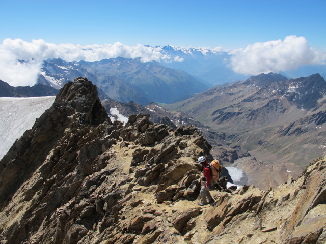 Christoph am S&uuml;dgrat der Wei&szlig;kugel (16. Aug.)