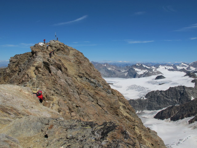 Wei&szlig;kugel von deren S&uuml;dgrat aus (16. Aug.)