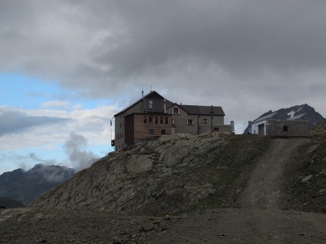 Sch&ouml;ne-Aussicht-H&uuml;tte, 2.842 m (17. Aug.)