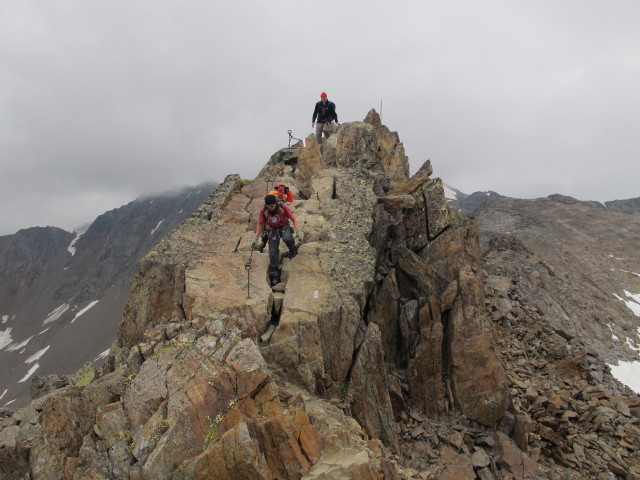 Gudrun am Weg 2A zwischen Eismann-Fundstelle und Similaunh&uuml;tte (17. Aug.)