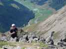 Irene am westlichen Teil des Adlersteigs zwischen Weißkugelhütte und Vorderem Schmied (15. Aug.)