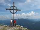 Ich und Carmen auf der Seekarspitze, 2.053 m