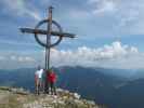 Ich und Carmen auf der Seekarspitze, 2.053 m