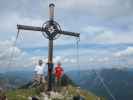 Ich und Carmen auf der Seebergspitze, 2.085 m