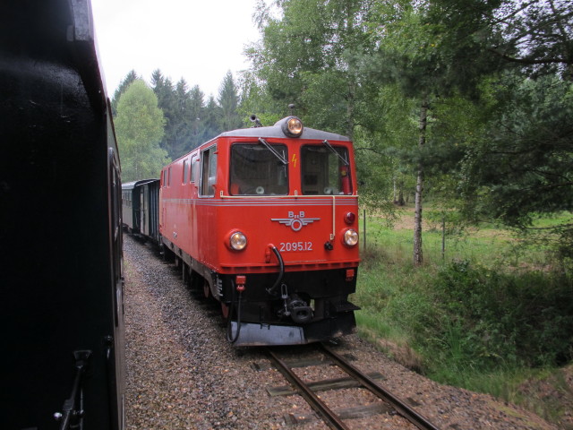 2095.12 mit P 16926 zwischen Altnagelberg und Brand bei Litschau