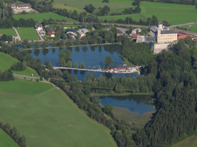 Schloss Trautenfels vom Tressenstein aus (30. Aug.)