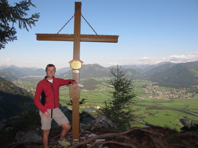 Ich am Tressenstein, 1.196 m (30. Aug.)