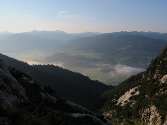 Ennstal vom S&uuml;danstieg aus (31. Aug.)