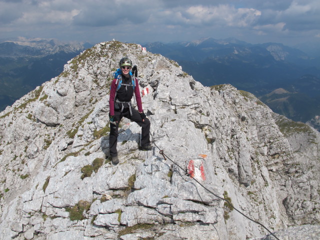 S&uuml;danstieg: Susanne zwischen Grimming und Multereck (31. Aug.)